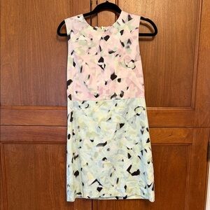 Milly of New York Pastel Abstract Dress